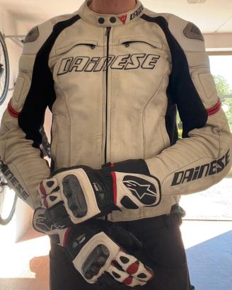 Giubbotto da moto DAINESE 100% pelle