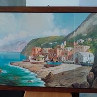 Quadro Paesaggio Costiero Mediterraneo – G. Lirini