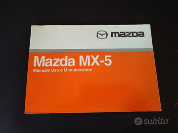 Manuale Uso e Manutenzione originale Mazda MX-5 NB