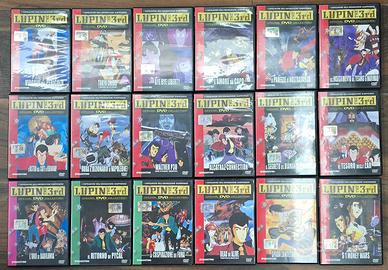Lupin III - Collezione 18 DVD Special De Agostini 