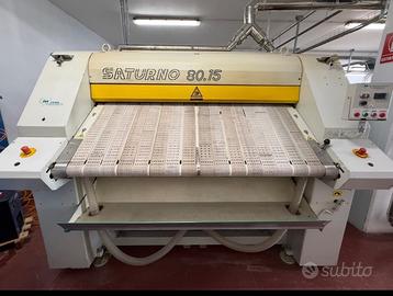 Mangano a gas Saturnio 80.15 larghezza stiro 1,80