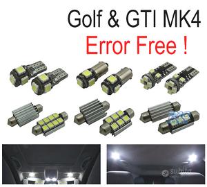 KIT 15 LAMPADE LED INTERNE PER VOLKSWAGEN VW GTI G