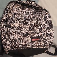 zaino Seven bianco e nero 