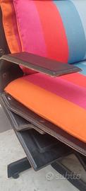 poltrona di design anni '70, vintage