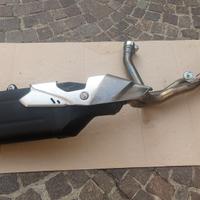 scarico suzuki vstrom 650 xt