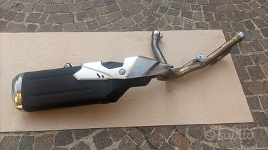 scarico suzuki vstrom 650 xt