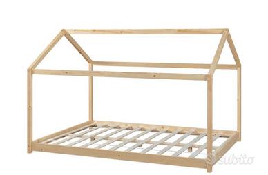 Letto capanna montessori per bambini