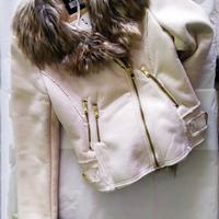 Giubbino donna con pelliccia