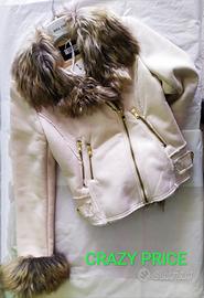 Giubbino donna con pelliccia