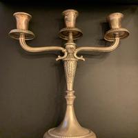 Candelabro argento indiano