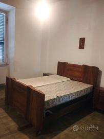 Letto matrimoniale legno 