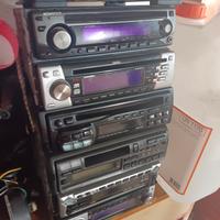 autoradio vintage anni 90/2000