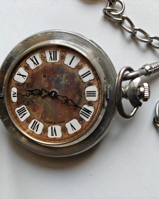 Orologio russo da tasca MOLNIJA da collezione