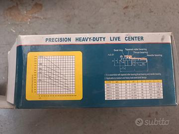 contro punta per tornio nuova 