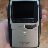 Mini TV portatile Casio vintage perf. funzionante 