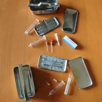 Siringa vetro vintage