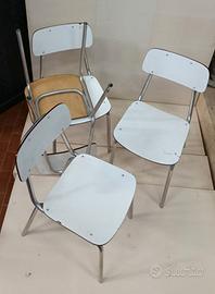 4 Sedie in formica