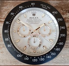 Elegante orologio da parete in stile Rolex Daytona
