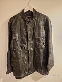 Giacca in vera pelle Nazareno Gabrielli - Vintage 