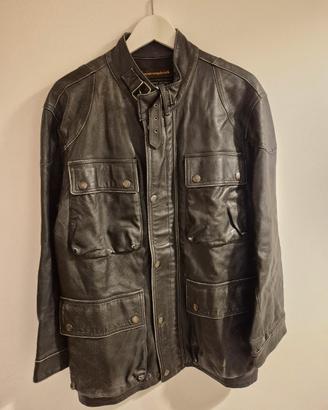 Giacca in vera pelle Nazareno Gabrielli - Vintage 