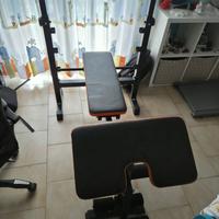 panca multifunzionale per allenamento a casa 