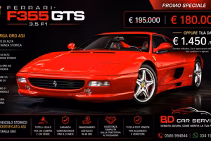 FERRARI F355 GTS F1 - ITALIANA - 24.200 KM - TARGA