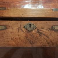 antico writing slope vittoriano in noce  originale