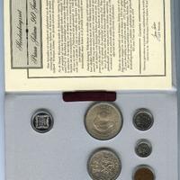 DIVISIONALE OLANDA CON 4 PZ. ARGENTO E GARANZIA