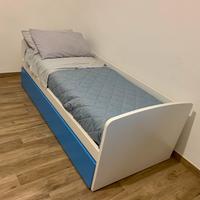 Letto, con secondo letto estraibile