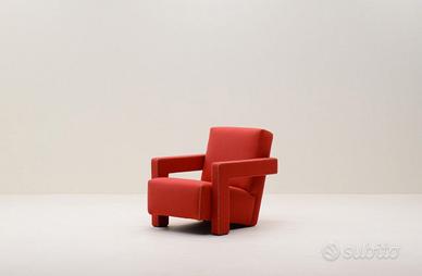 CASSINA 637 UTRECHT (NUOVA) in Lana KVDRAT Rossa