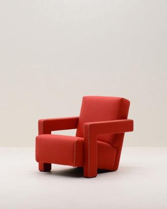 CASSINA 637 UTRECHT (NUOVA) in Lana KVDRAT Rossa
