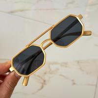 Occhiali da sole Esagonali Gold