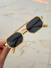 Occhiali da sole Esagonali Gold