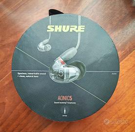 CUFFIE AURICOLARI IN-EAR MONITOR SHURE AONIC 5