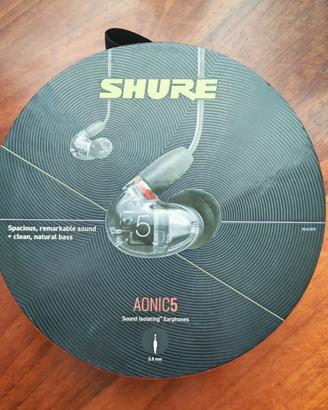 CUFFIE AURICOLARI IN-EAR MONITOR SHURE AONIC 5