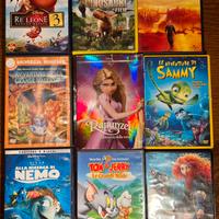 9 DVD cartoni animati, vari