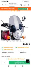 parabrezza universale moto Puig