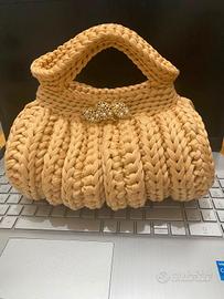 Borsa uncinetto fatta a mano - Nuova, stile cro