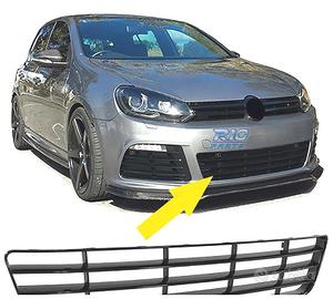 GRIGLIA PARAURTI VOLKSWAGEN VW GOLF 6 R20 NERO LUC