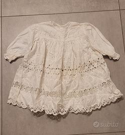 vestito vintage per battesimo