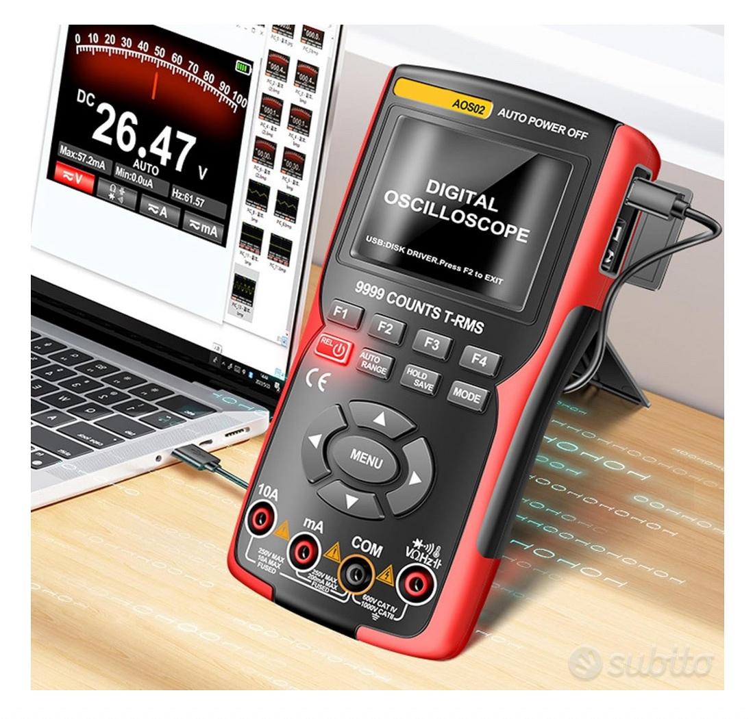 Multimetro - Oscilloscopio portatile 8 mhz UNI-T - Audio/Video In vendita a  Sud Sardegna