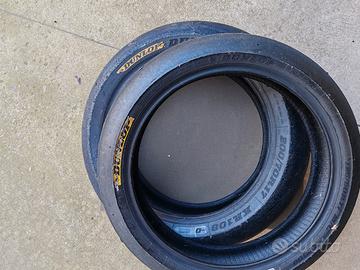 Gomme Slick Pirelli Dunlop 