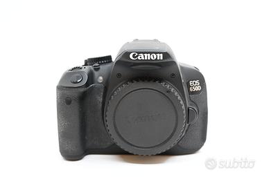 FOTOCAMERA REFLEX APS-C CANON EOS 650D