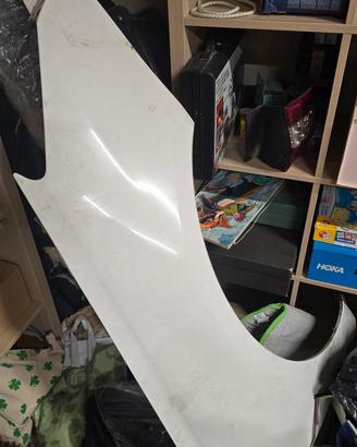 Parafango DX bianco Citroen C5, Fanale, Minigonne 
