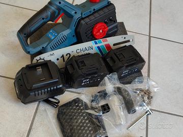 Motosega Brushless 12" TS012 - NUOVA + 2 Batterie 