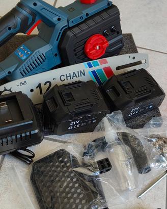 Motosega Brushless 12" TS012 - NUOVA + 2 Batterie 