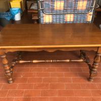 Tavolino basso da salotto fumo in legno