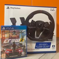volante hori apex + the crew 2 ps4