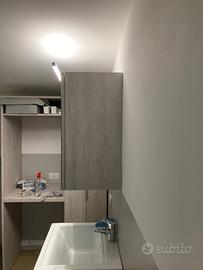 Pensile con specchio bagno Ideagroup