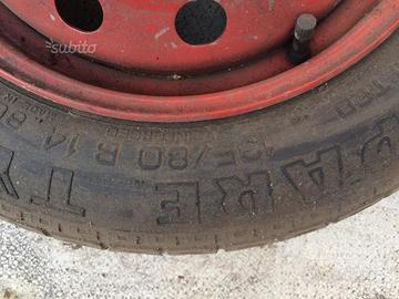 Ruotino di scorta 135/80R14 Pirelli